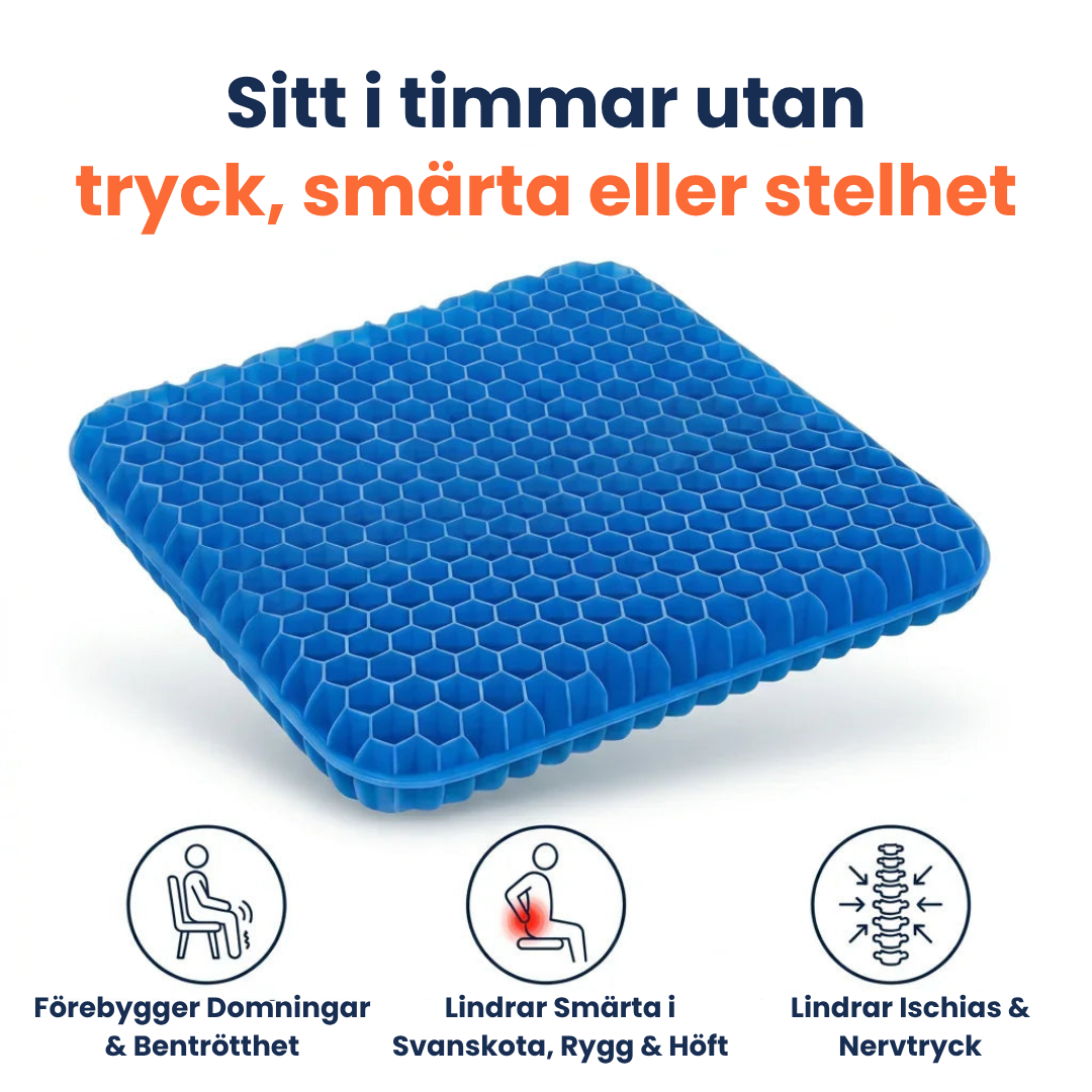 100% Gel-sittdyna