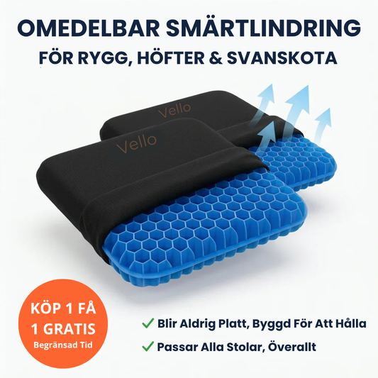 100% Gel-sittdyna